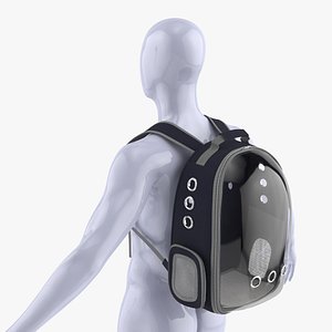 Pet Carrier Dressed Mannequin