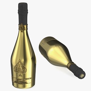 3D Armand de Brignac Brut Gold model