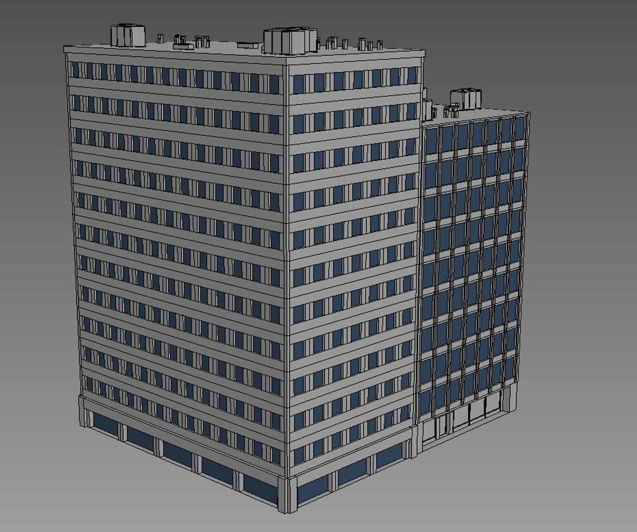 3d 3ds Building Office
