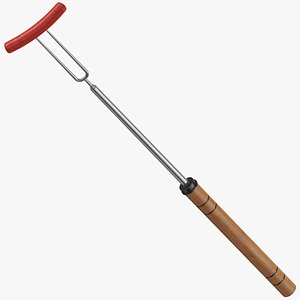 Hotdog Camping Stick 3D