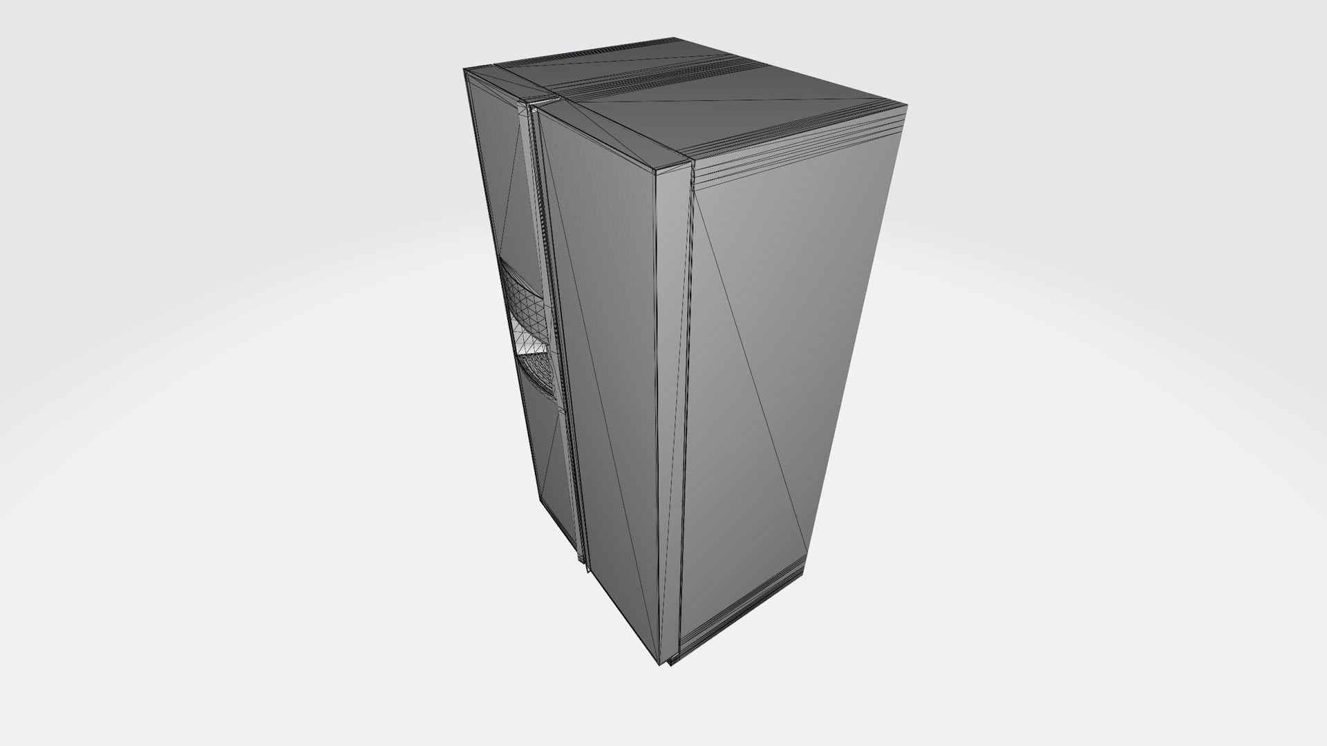 Two-chamber refrigerator 3D model - TurboSquid 1956214