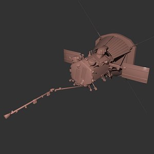 3D nasa solar parker probe