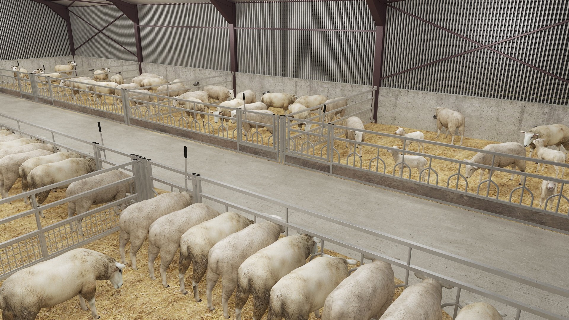 3D Sheep Barn model https://p.turbosquid.com/ts-thumb/3h/uFrG2v/aO/sheepbarn14/jpg/1738671113/1920x1080/fit_q87/2f754a4f2c480ea7532e9c5ec7de64f45aa8e5d3/sheepbarn14.jpg