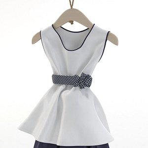 3D Tiered Baby Dress C
