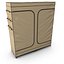 Double Door Portable Closet