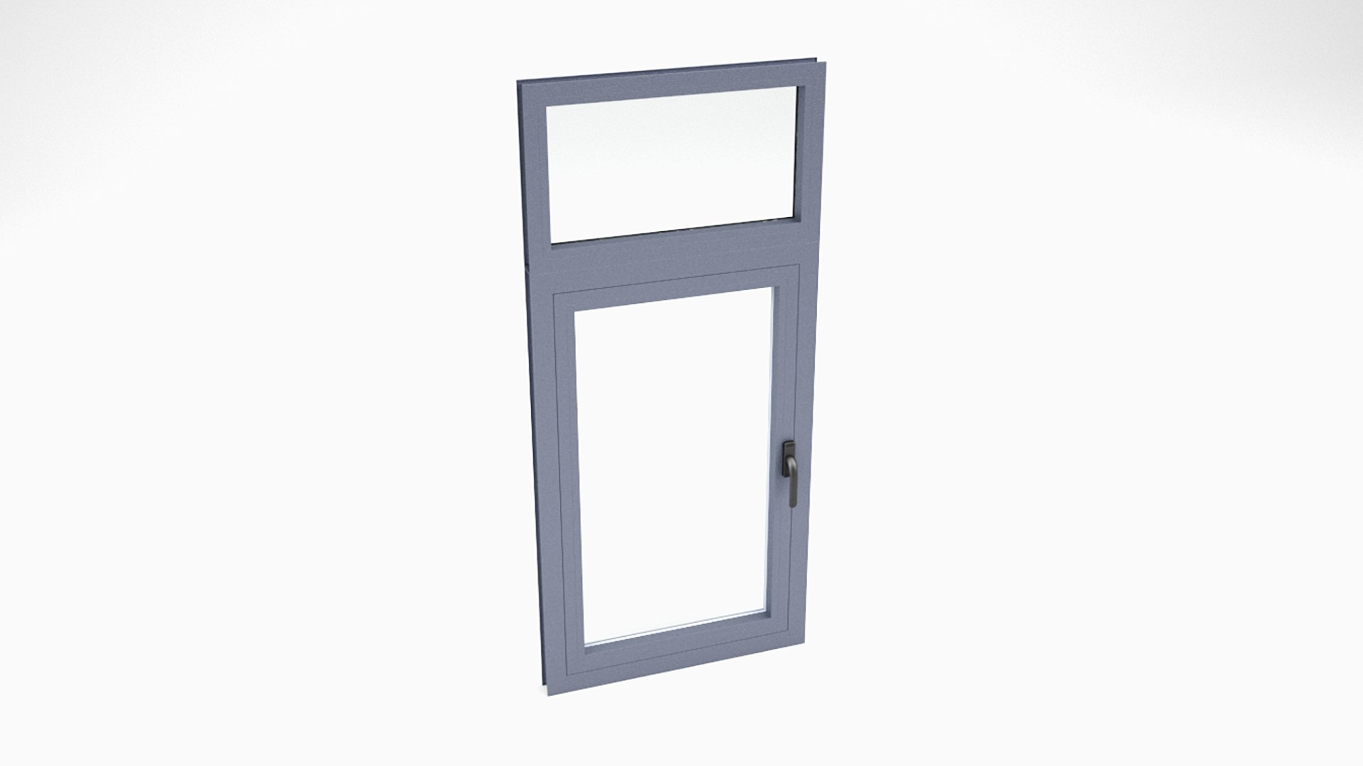 Aluminium Window 3D Model - TurboSquid 2000089