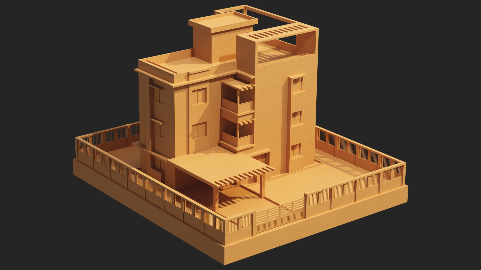 3D Three Storey House model https://p.turbosquid.com/ts-thumb/3i/0xwLOp/p9/5/jpg/1717684045/1920x1080/fit_q87/09bcf83d5797dd65a713ab66d4de0a3078189a8e/5.jpg