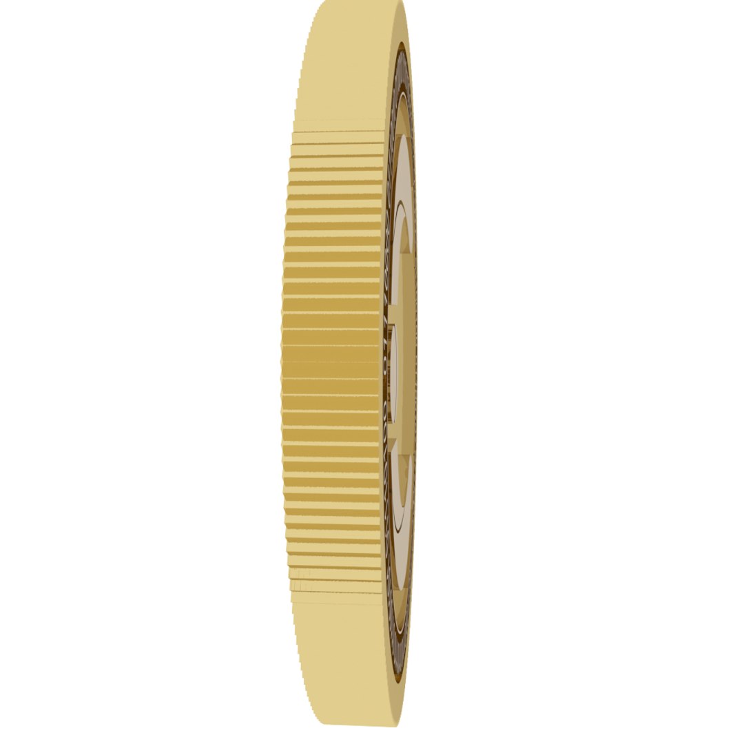 3D model contentos gold coin - TurboSquid 1495219