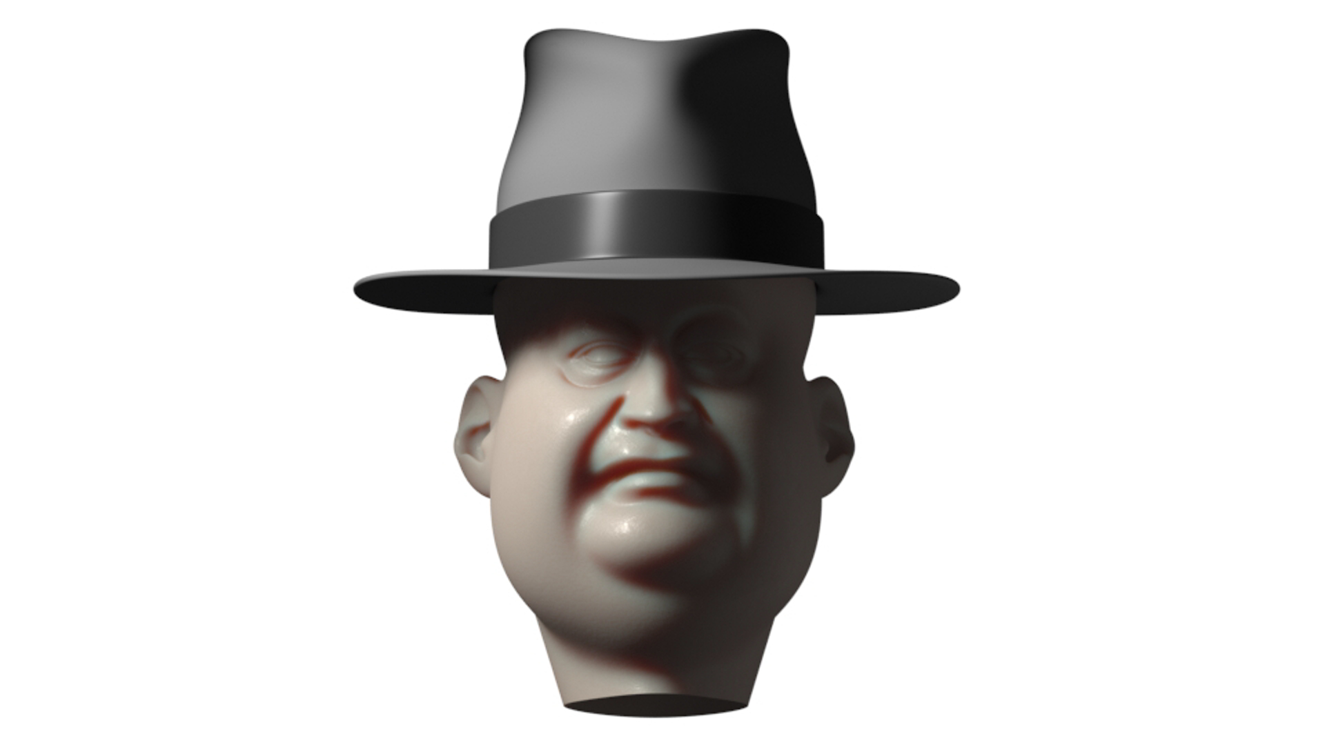 This is a Head of an Unshaven Fat Man from Prohibition times in the Hat model https://p.turbosquid.com/ts-thumb/3i/8tL097/uB/turntable/png/1680786026/1920x1080/turn_fit_q99/d614dbf727dac0c0294e3fb96b48dbcd2a78f6af/turntable-1.jpg