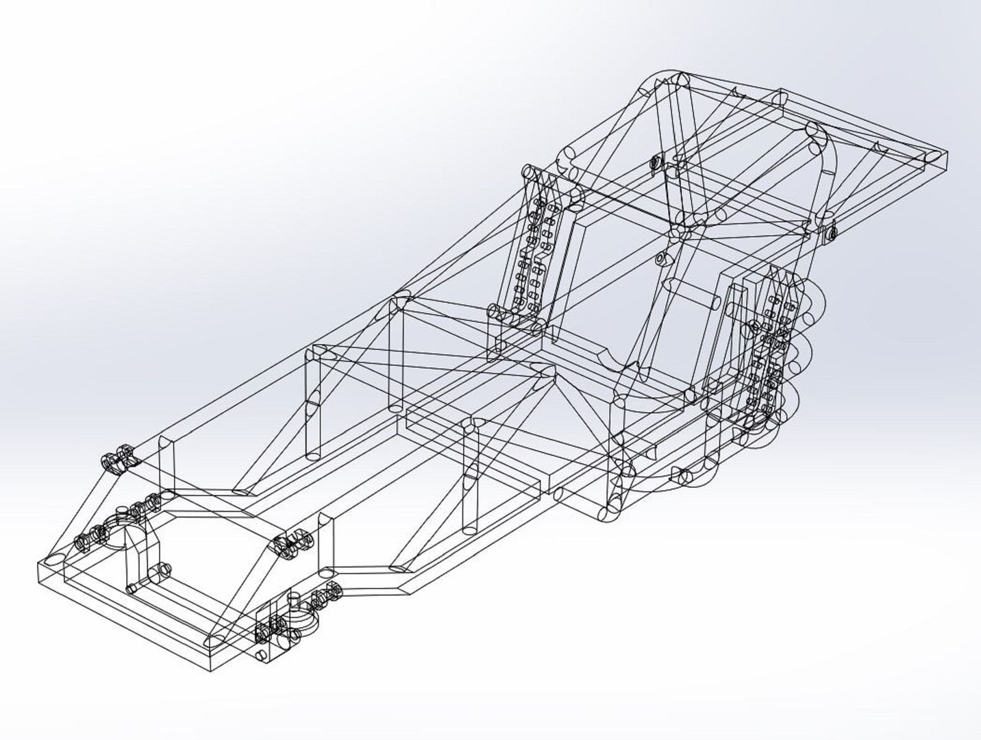 Diecast Frame of Dirt Modified stock car Scale 1 to 25 model ...
