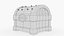 Collezione di bauli del tesoro Low Poly - Set 4