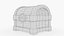 Collezione di bauli del tesoro Low Poly - Set 4
