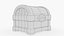 Collezione di bauli del tesoro Low Poly - Set 4
