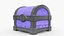 Collezione di bauli del tesoro Low Poly - Set 4