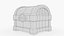 Collezione di bauli del tesoro Low Poly - Set 4