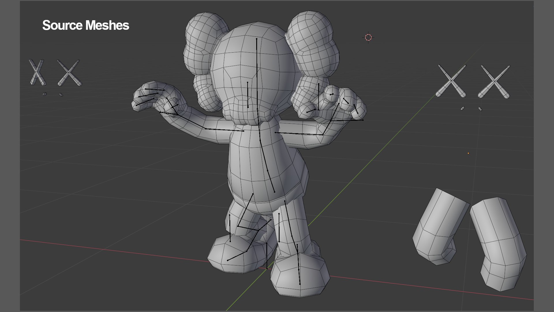 KAWS Final Days 3D Model - TurboSquid 1720424