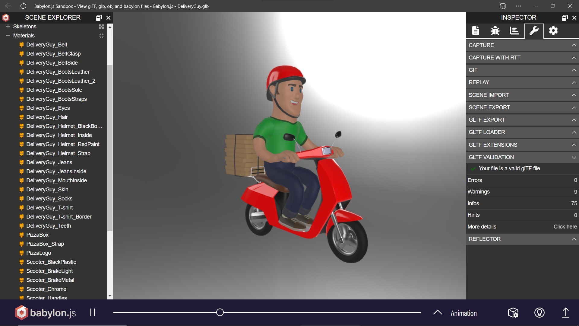 3D model Delivery Guy - Stylized Low Poly Rigged and Animated Character ...