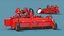 Sugar Beet Harvester Tool Details Red Rigged