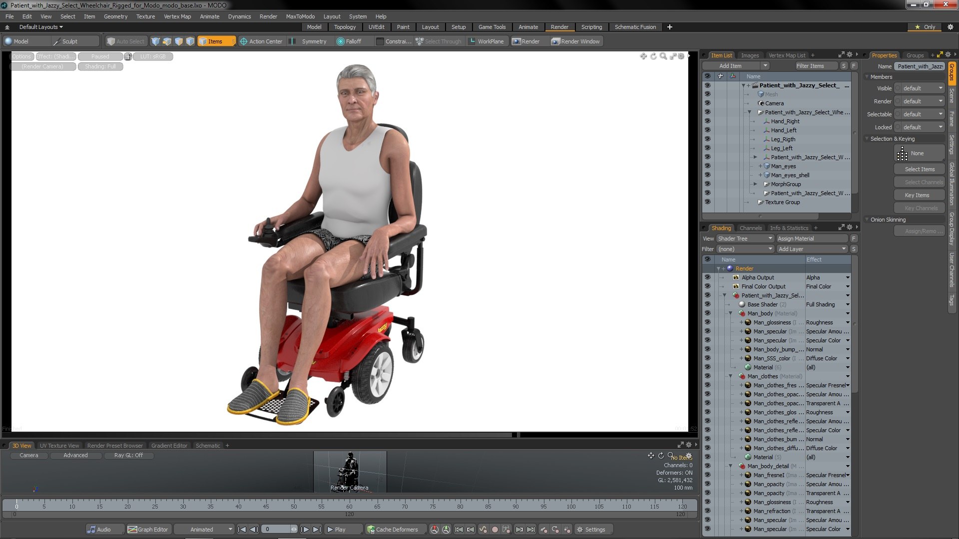 Patient with Jazzy Select Wheelchair Rigged for Modo model https://p.turbosquid.com/ts-thumb/3i/Hamq9w/RO/patientwithjazzyselectwheelchairriggedformodovray3dmodel039/jpg/1660237925/1920x1080/fit_q87/a7f90ce477047e98d4b4b7f6dea702b803859442/patientwithjazzyselectwheelchairriggedformodovray3dmodel039.jpg