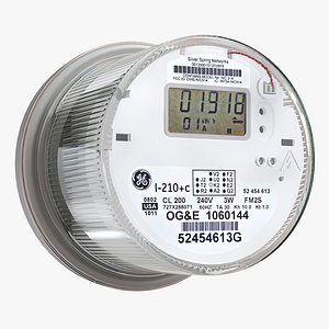 A Digital electric meter enfhaze RGM-RTM-01
