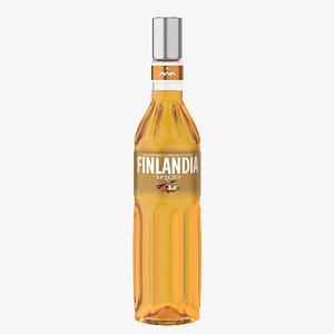 finlandia original vodka 3D