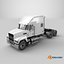 3D model 2025 Highway Truck White