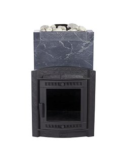 3D Sauna Stove Atmosphere XL facing talc chlorite model