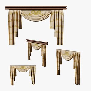 Deco Curtains Baroque Series DoubleFlower LT1 N2