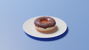 3D hyperrealist donut