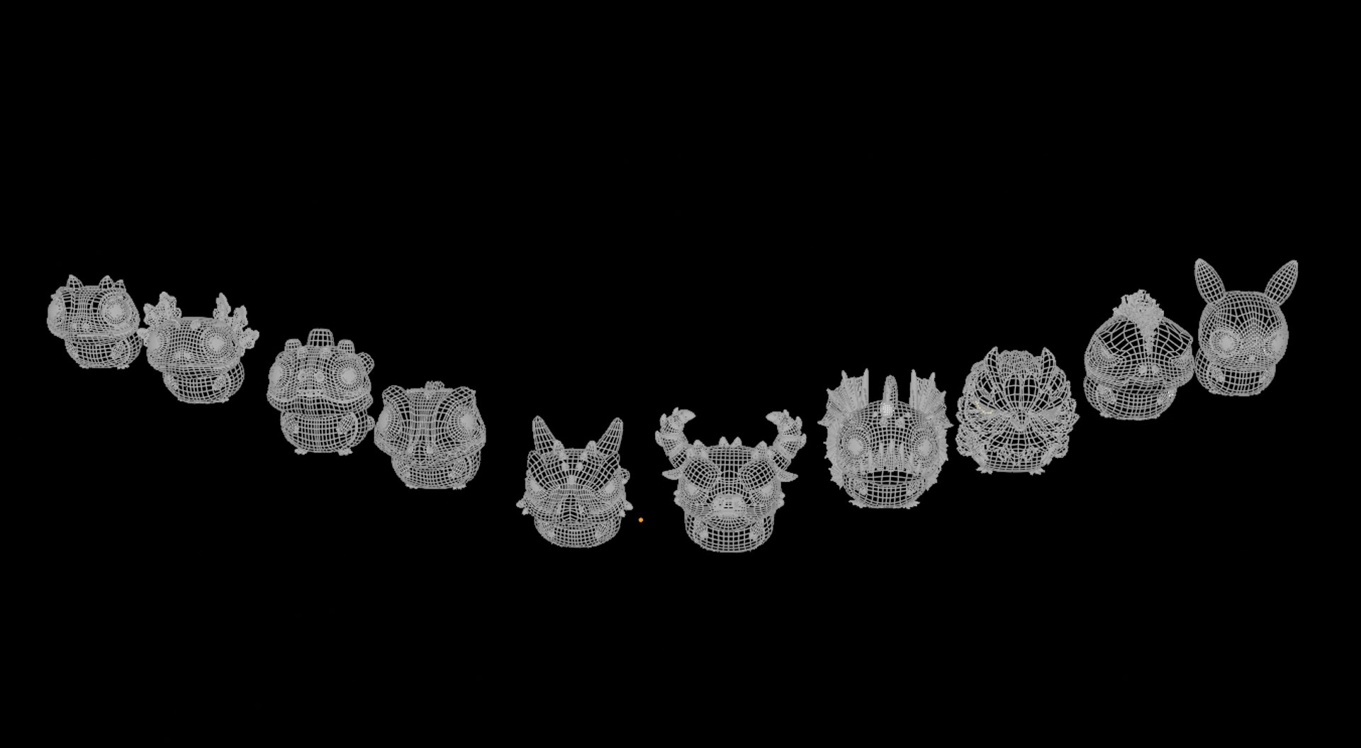 3D Fantasy Creature 3D Model Pack STL Obj Fbx Files https://p.turbosquid.com/ts-thumb/3i/h1blOd/Am/wireframe3/png/1775546348/1920x1080/fit_q87/d04bef222403422afe5e9fa9fc21d166ae40d486/wireframe3.jpg