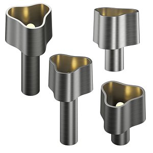 3D Metal table lamp metal lamp night light