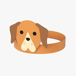 Paper Dog Headband