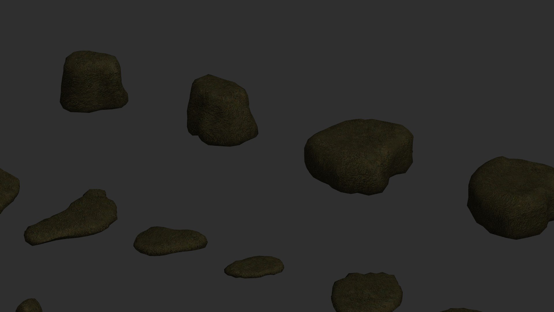 Assorted Rocks - Earth 1 3D Model - TurboSquid 2220942