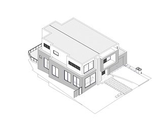 single house drawings Building submission - blue prints - building permit by revit