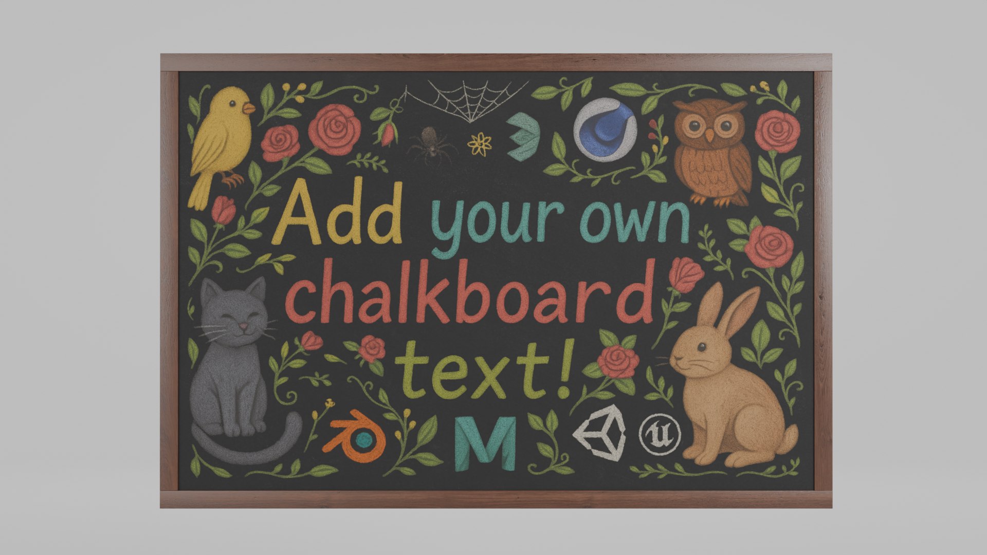 3D Flexible Display Solutions - Customizable Chalkboards https://p.turbosquid.com/ts-thumb/3j/0EKwRA/JV/c6/png/1747677044/1920x1080/fit_q87/3f0c255fa01a0f5f130f28cf0bd77d2749aaf4e9/c6.jpg