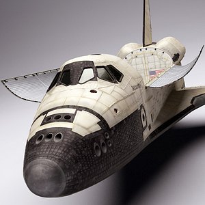 Space Shuttle High Poly