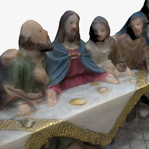 3D model supper