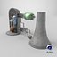 3D Nuclear Reactor - Power Plant