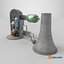 3D Nuclear Reactor - Power Plant
