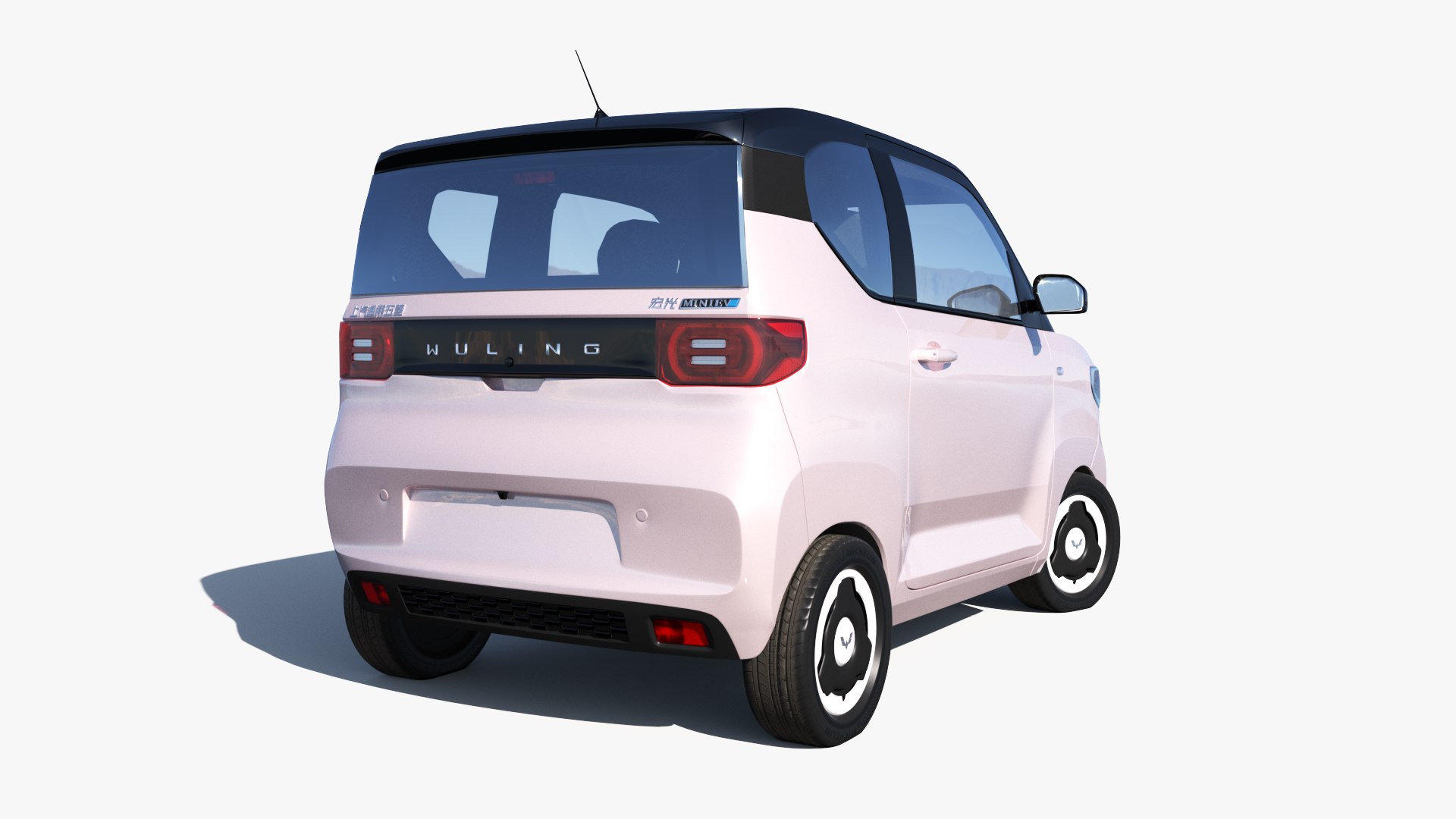 3D 2023 Wuling Hongguang Mini EV Macaron Model - TurboSquid 2143340