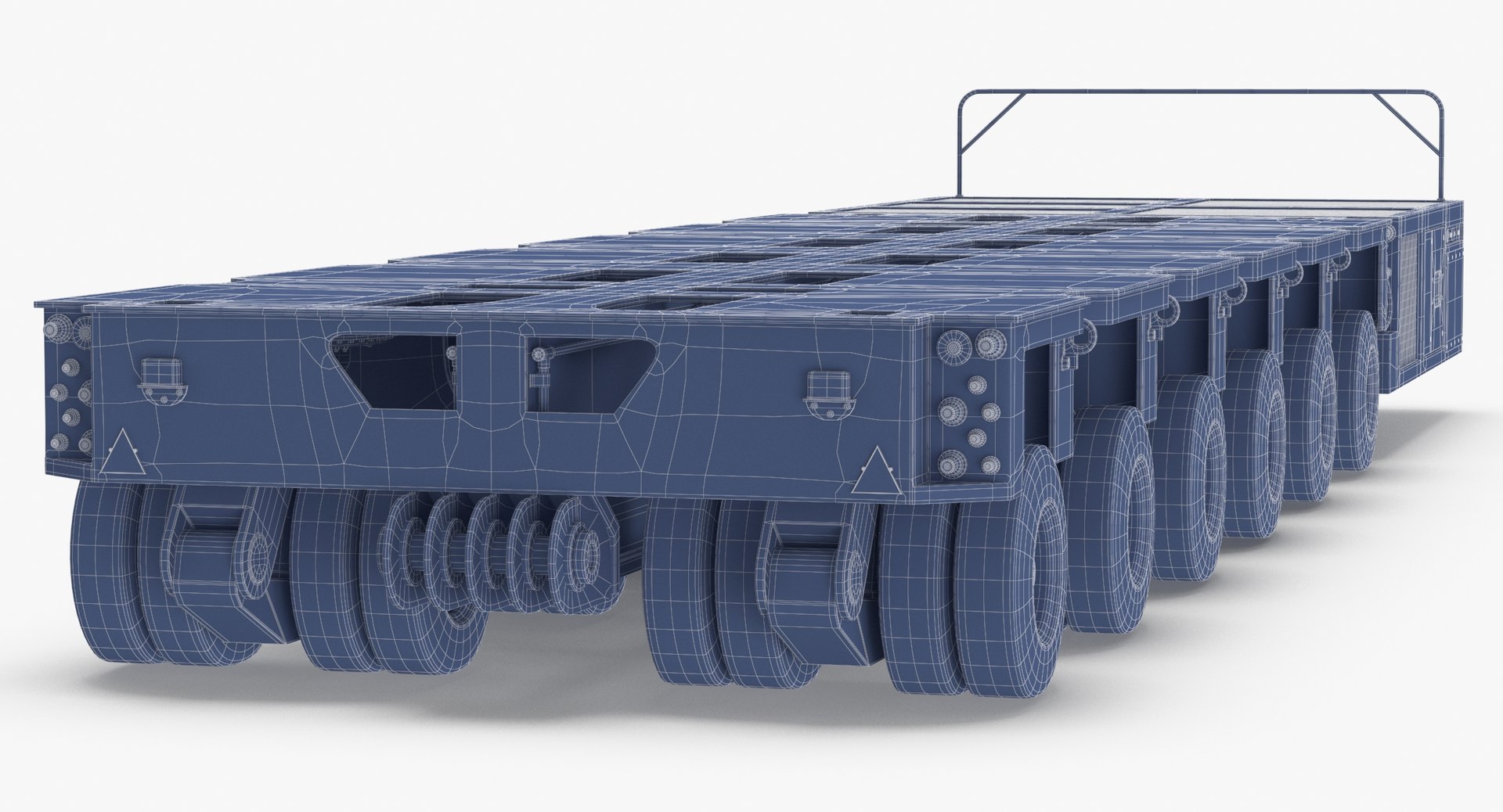 3D 6 Axle Lines Modular - TurboSquid 1709498