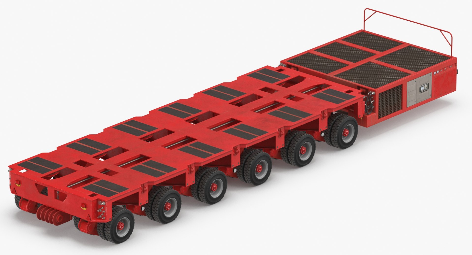3D 6 Axle Lines Modular - TurboSquid 1709498