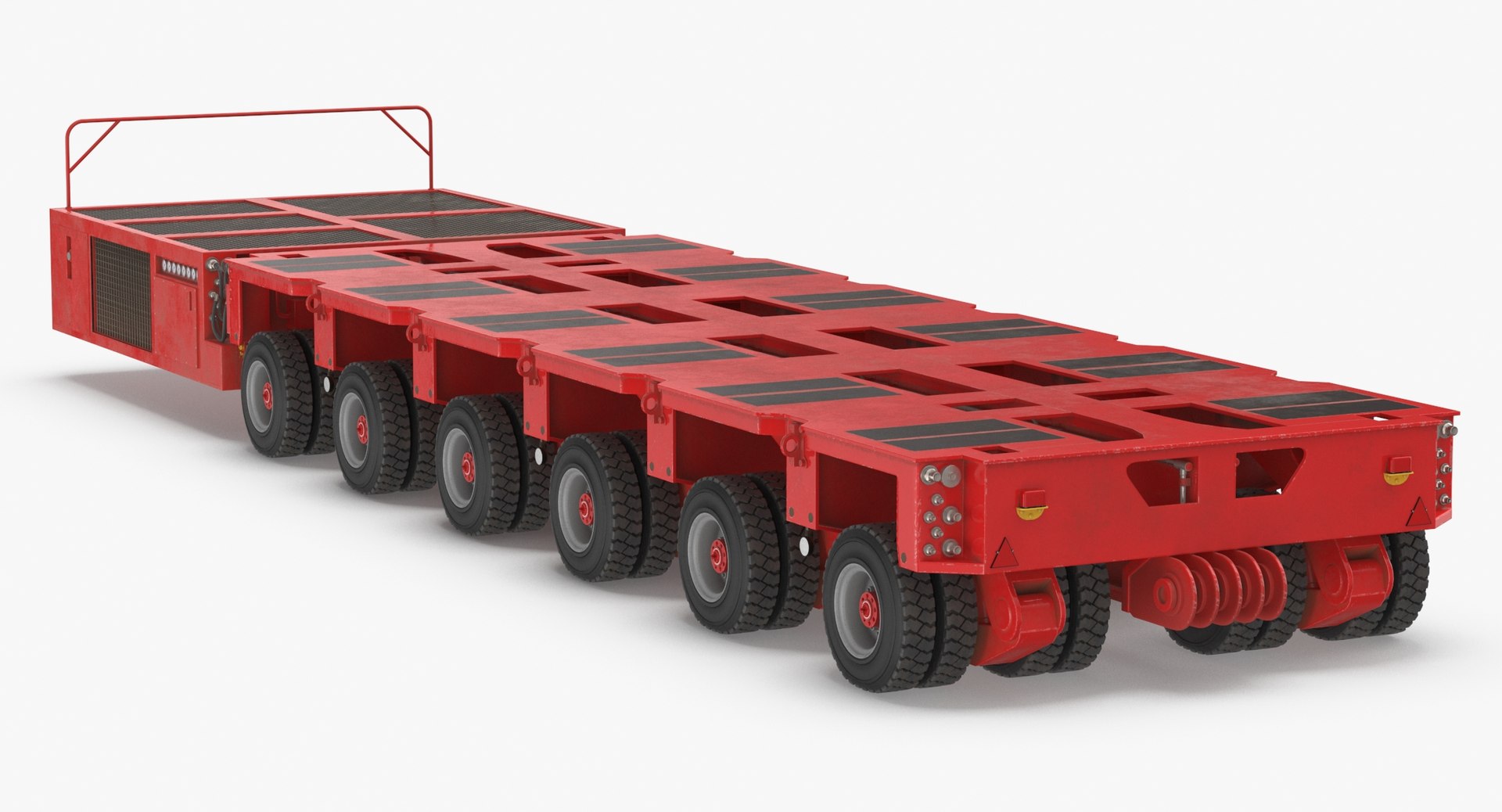 3D 6 Axle Lines Modular - TurboSquid 1709498