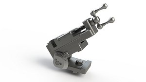 grinder vise 3d model
