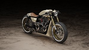 Custom Harley Davidson Cafe Racer