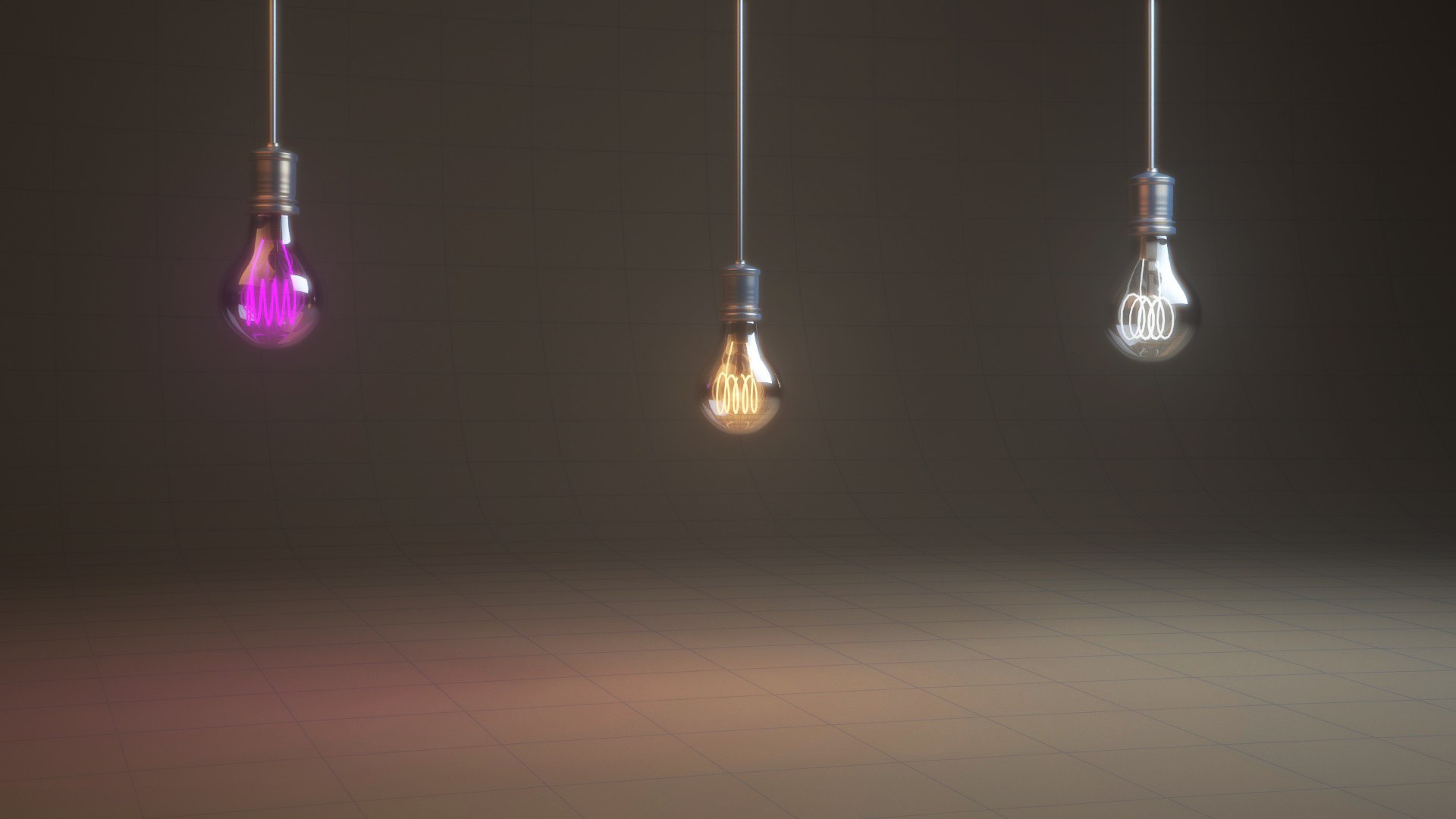 Vintage Bulbs Lamps 3D Model - TurboSquid 1182459