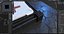 Gotowy do gry, stylizowany panel, model 3D Low-poly