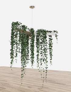 plant decor planter 3D model