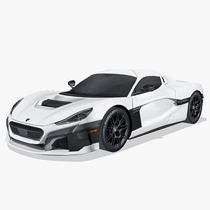 Rimac Nevera 2022 3D model