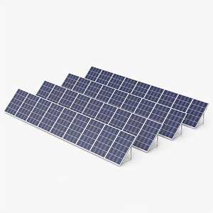 Solar Panels 3D model